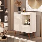 Buffet Essenciale Pés Retro Off White