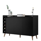 Buffet Estilo Retrô - Preto
