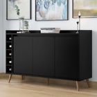 Buffet Estilo Retrô - Preto