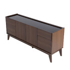 Buffet Float 180,5 Cm Com 4 Portas E 2 Gavetas