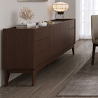 Buffet Float 180,5 Cm Com 4 Portas E 2 Gavetas