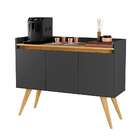 Buffet Gold 3 Pt Preto E Mel