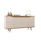 Buffet Grace Off White/noce - Casa D Móveis