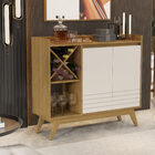 Buffet Iaris Com Adega Cumaru/off White – Giga Móveis