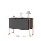 Buffet Industrial Bérgamo Preto Cobre