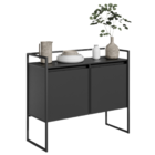 Buffet Industrial Para Sala Irlanda Preto