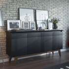 Buffet Ivanie 4 Pt Preto