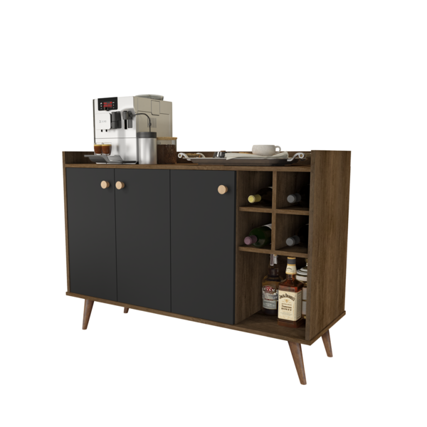 Buffet Jb 1616 Canela Com Preto - Jb Bechara