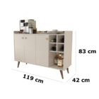 Buffet Jb 1616 Pérola - Jb Bechara