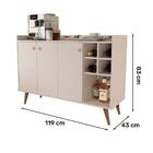 Buffet Jb 1616 Pérola - Jb Bechara