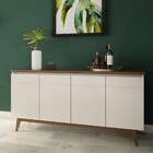 Buffet Kingston 4 Pt Off White E Freijo Touch