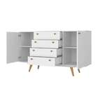 Buffet Lassen 4 Gv 2 Pt Branco