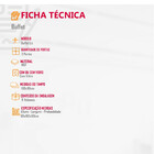 Buffet Liz 3 Portas Rufato