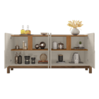 Buffet Lizz 1.70 Off White/cedro - Casa D Móveis