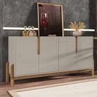 Buffet Lizz 1.70 Off White/cedro - Casa D Móveis