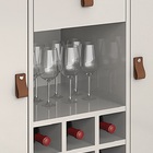 Buffet Londres 2 Portas 1 Gaveta Estilo Industrial Offwhite/p