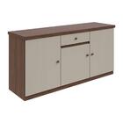 Buffet Luanda New 3 Portas E 1 Gaveta Lopas Rovere Naturale