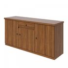 Buffet Luanda New 3 Portas E 1 Gaveta Lopas Rovere Naturale
