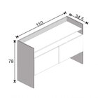 Buffet Luar 2 Pt Branco