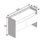 Buffet Luar 2 Pt Branco