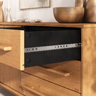 Buffet Madeira 170cm Atemporal 3 Gavetas Espaço Amplo Freijó