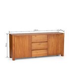 Buffet Madeira Maciça Garapa Rinno  Garapa