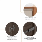 Buffet Madrid Cedro/off White - Casa D Móveis