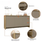 Buffet Madrid Hannover/fendi - Casa D Móveis