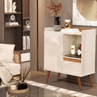 Buffet Marili Retrô Freijo Off White Flex Com 2 Portas