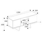 Buffet Milano Branco