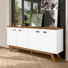 Buffet Moderno Atlanta Branco E Nature Tebarrot