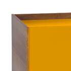 Buffet Novita 4 Pt Nogal E Amarelo