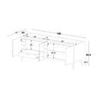 Buffet Novita 4 Pt Nogal E Bege