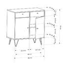 Buffet Ônix 2 Gv 2 Pt Branco