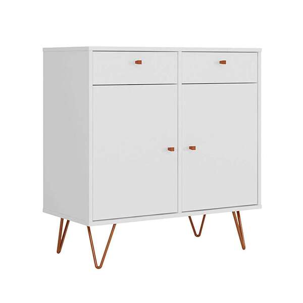 Buffet Ônix 2 Gv 2 Pt Branco