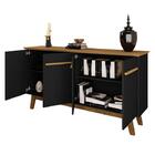 Buffet Opala 4 Pt Off White E Cinamomo