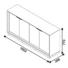 Buffet Ópera 1.6 - Off White