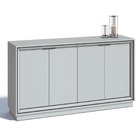 Buffet Opera 4 Pt Branco Acetinado