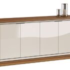 Buffet Ópera Off White Com Freijó - Imcal Móveis