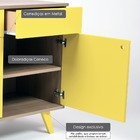 Buffet Ou Balcão 2 Portas 2 Gavetas Elegance - 100% Mdf - Ama