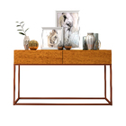 Buffet P/ Hall De Entrada Aparador Estilo Robusto Industrial