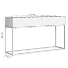 Buffet P/ Hall De Entrada Aparador Estilo Robusto Industrial