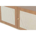 Buffet Para Sala 3 Portas Bosco - Freijó E Natural - Meu Móve