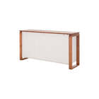 Buffet Para Sala 3 Portas Prisma - Branco - Meu Móvel De Made