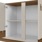 Buffet Para Sala 4 Portas Freijó Off White  Shopjm