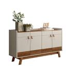 Buffet Para Sala 4 Portas Freijó Off White  Shopjm