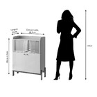 Buffet Para Sala Cloe Cimol Off White/nature