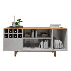 Buffet Para Sala De Jantar 100% 1 Gaveta 3 Portas 180cm Mdf P