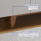 Buffet Para Sala De Jantar 100%mdf 3 Portas 1 Gaveta Pés Em M