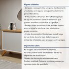 Buffet Para Sala De Jantar 100%mdf  3 Portas Pés Em Madeira M